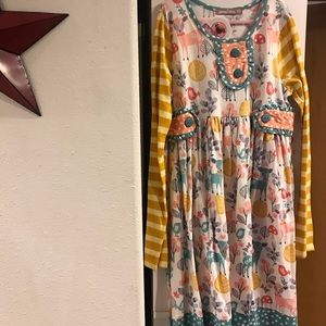 NWT Jelly The Pug Girls Dress Size 14